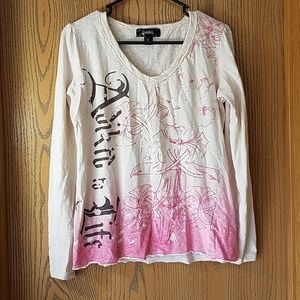 Adikted Womens Long Sleeve Size Large